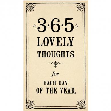 365 Lovely Thoughts 