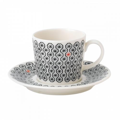 Foulard Star Espresso Cup and Saucer