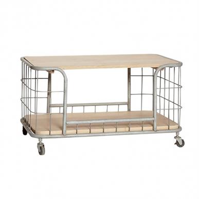 Small Oak Trolley